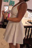 This dress is sexy without revealing too much, super comfortable, packed pretty well when I brought it on vacation, and was lined well enough that I didn't have to worry about the lighting in the room giving all my secrets away.  1000% worth the money and I may just buy one in every color. - Jessica R.