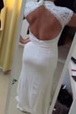 I ordered two dresses online from another site and was very disappointed. I saw a YouTube review Lulus and thought I might give it a try. I love in Dubai so thought shipping might take forever. I was so wrong. It took 4 days for the dress to be delivered and it fits like a glove. Excellent quality. Lace is super soft. Now I just need to loose some weight lol. For 29 dollars!!! How can this be? It's just lovely and cannot wait to wear it to my wedding. - Ciske L.