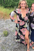 God I love this dress! It is so pretty and I got quite a few compliments. The only tight area was my upper arms. A couple weeks of focus would mitigate that. A little heavier than I thought it would be, but it ended up being overcast so it worked out well: could benefit from a little strap on the cuff/elbow so you can roll it up when your feeling warm. Otherwise I am looking forward to wearing again! - Kristin G.