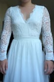 I am so impressed and happy with my order!! The arrived exactly when it said it would AND FIT PERFECTLY. I am honestly shocked because you never know when ordering online. This dress is amazing and so affordable! I am 5'3 150lbs, I ordered a medium and it fir perfectly :) - Angelyna C.