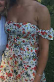 Loved this dress! I wore it to my bridal shower and felt It was very comfortable - even on a hot/humid day! - Renee P.