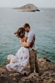I had to get the skirt hemmed, but other than that it was the perfect outfit! I bought it to take pictures on a professional photo shoot with my husband on our honeymoon in Hawaii and this dress set was the most perfect choice! Highly recommend. - Melissa O.