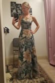The dress was very long but otherwise fit just right. I wore it to a wedding in Jackson Hole, WY and it was nothing short of perfect. I got many compliments on it and cannot wait to wear it again! - Ashley P.