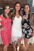 I got so many compliments on this dress at my rehearsal dinner! It's beautiful, classy, great length and yet a little sexy. Love it and would order it in another size to wear to a wedding! - Sarah R.