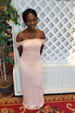 This dress can make love appear out of nowhere! This dress is sooooooo beautiful, I wore it to a wedding! Supper classy, less is more, chic look! I do believe I could've gotten away with a small. But I do have boobs!! - Huratu S.