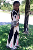 This dress was so beautiful....FLOWY.....and comfortable. - Nekieria J.