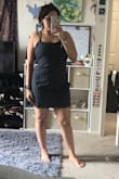 It's so cute! So happy I got it. So flattering on my curvy figure. Debated between a larger or XL so just to be safe got an XL. A little big but super cute. - Veronika