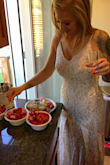 I bought this dress for my bridal shower and it fit like a glove! I had so many people ask me if it was my wedding dress because it was so gorgeous. I bought it to wear once, but I will definitely be finding another reason to wear it!

The only negative, which isn't really that negative it all, is the length. Standing at about 5'6" I had to wear higher heels than anticipated, but it ended up being alright. - Stephany J.