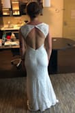 I love this dress it fit really well! I am tall so I usually have problems with the length of dresses but this one had PLENTY of length! It was very flattering and the back was very flattering. - Samantha G.