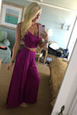 I absolutely loved this outfit. So great for a friends California beach wedding as it was a little boho but still totally chic. Fits true to size. - Chloe D.