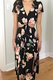 This dress is so beautiful!
It fits perfectly, is light, pretty, feminine and flowy.
The bottom is lined and the top isn't, but it's not extremely sheer so you could go bra or no bra!
If you have broad shoulders and/or a wider rib cage, I would maybe go up a size because the top is a bit small, but so am I so I was thankful!
Canât wait to wear this to a wedding this weekend!
Thanks Lulus! - Justeen H.