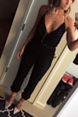 New heels are always a little stiff, wore them out on the town for a friends bday party, they fit great hoping they break in to be more comfy. But came home with no blisters so I'm happy! - Chloe D.