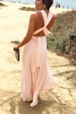Used these dresses for my bridesmaids! Super comfy and I love the diverse ways you can wear it! - Malina