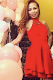 I love this dress. I did a simple alterations on the straps so it would hold tight at the back. Everything else just fits perfectly and I looked glamorous in this dress. I got compliments at how stunning this dress is. I love shopping at Lulus. Their dresses are always true to size and I always have the best shopping experience. I ordered extra small and I thought the dress would be too long but it just above the knee. This is such a sexy, stunning, glamorous dress. Thank you Lulus! - Maria H.