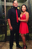 I wore this dress to a wedding and received numerous compliments :) I was able to dance comfortable all night with a pair of spandex short underneath. The material is thick enough so you don't have to wear a bra with it.
If I could, I would remove the outer strap that feels awkward wrapping around your shoulder/underarm area. - Teresa V.