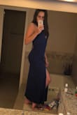 This dress fits perfectly! It is so soft, so comfortable, and looks great. I love that I can slip this on and dress it up with some heels and nice jewelry or dress it down with flip flops and a messy bun! Highly recommend if you're looking for a versatile dress that you can be comfortable in:) - Macaila W.