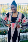 Lovely dress and very comfortable.  I love to have it in different colors.  One of my go to dresses. - Kimberly H.