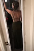 I really like this dress a lot. I think the biggest tip i could give is to size down. I sized down to an XS and didn't experience the "gaping" like some of the other reviews. The waist is stretchy and fit great. It was definitely too long for me to wear with sandals (I'm 5'4"), but I didn't have time to hem so i just tucked some of the material under the elastic and that worked! Material seems like it may wrinkle easily but that would be my only complaint. - Jessica J.