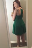 The color is amazing the cut is so flattering it's the perfect summer dress I bought it in the blue also I must order all the colors my absolute favorite dress from lulus - Jenna B.