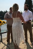 I ordered this spur of the moment after looking for a dress that wasn't too long, was short, sassy but still elegant. This dress was it!! It has everything between the perfect neckline, adjustable straps and 3/4 length.... it's still sexy but modest. I wore it for my last minute beach wedding at our family cabin and got so many compliments! Not to meantion it's super comfortable and fits like a glove. Love this dress! - BreAnna S.