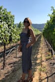 Super comfortable and cute jumpsuit which can be used in a casual or more dressy setting. I wore it for a day in Napa and loved it. Easy to pair with flats or heels. - Stephanie D.