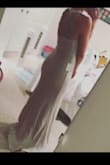 This dress is so perfect. I'm obsessed. It's super stretchy and comfortable and easy to get in and out of! I bought it to wear in my mother's wedding. It's stunning and fits me like a glove. The only alteration I needed was hemming the bottom a few inches because it dragged the ground with my heels but other than that - 10/10 would recommend. - Thalia C.