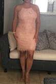 Wore it to a wedding and received many compliments. Was a bit afraid of the top coming off but it didn't!! - Sarai R.