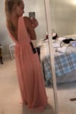 Great material, exact fit and seems like a super expensive dress, even though it is not. I am very happy with my purchase! - Jessica F.