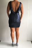 Order this dress based on your hip size. The back will allow for bigger or larger breast sizes, but the hips are spot on. - Kelly L.