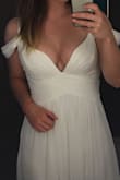 I loved it when I saw it first time. Had to redo it a bit (was a bit big even that is small size and I wear 32dd-32ddd, and too long for me.) But overall I looked abd feel amazing. - Tamara A.