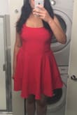 Every time I shop here, the dresses fit so well, makes me comfortable and confident enough to do online shopping. This is a nice dress to wear on dates and parties, sexy and cute! - Namratha D.
