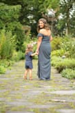 Absolutely gorgeous dress. It fit true to size. It is really long, although I am very short. It worked perfect for theme I used it for (long and flowing) but for any other use, I would definitely need to hem it. Otherwise, it's perfect! - Nicole W.