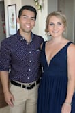 I had to get about 3 inches hemmed, but after that it fit perfect! The dress wasn't too see through at the bottom and had great movement while walking down the aisle. I got many complements! - Morgan R.