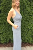 I had a hard time finding an outfit to wear for a formal wedding that I would be able to wear again in a non-wedding setting. Jumpsuits are in! And especially if you're tall like me, they are the perfect fit! The material of this jumpsuit is perfect and makes it a great option for a formal dinner or wedding but I know I will be rocking this on an evening out or even to the local flea market! It's a great addition to my closet and it should be added to yours! (So many compliments!!) - Mikayla L.