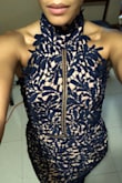 This dress was to die for it is so gorgeous. Feels  like a 300$ dress for way less. I got so many compliments and my boyfriend stared at me all night long. - Nelsy G.