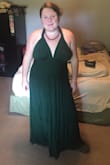 It is kinda long, but with just a little hill its fine and I wore boots. The dress itself is pretty heavy, it came wrinkly, and the straps are very long and thick.... they could be a little thinner so it wouldn't be so heavy. Over all I love this dress! - Sarah H.