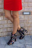 These booties are awesome! They are very comfortable and stretchy. The colors are really nice and definitely pop. I got a ton of compliments. - Jessica T.