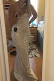 I got this for my wedding next spring, and I'm so excited! It fit like a glove and is so beautiful. Feels very well made! - Katherine K.