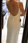 I absolutely love this dress! The lace is gorgeous and it is heavier than I was expecting. I cannot wait to wear it. We have zero plans for our wedding but I couldn't not buy this dress. - Danielle W.
