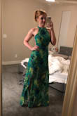 I LOVE THIS!! It fits so well, is very well made and just a really stunning dress. I am usually a Small in Lulus and typically find their dresses are tight on the bust but I ordered an XS in this one and it's perfect!! It's long enough for me to wear either with heels or not - which I like! 5 Stars! - Kelsey D.