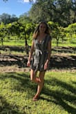 I like clothes that are unique. This dress is stylish and stands out. You can wear it casual or dress it up. It was a bit short for me but fit well! - Dominique B.