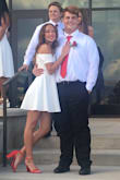 This dress fit perfectly. Material is stretchy and comfortable. Sassy and classy! - Tawni C.