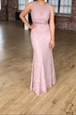 I don't ever write reviews but I LOVED this dress. It was absolutely beautiful and hugged my hips perfectly without being too tight around my stomach area. It was so comfortable. - Judy H.