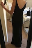 I ordered a medium because that's the size I ordered with my last dress purchased through Lulu's but this did not work out. I'm not sure if it was a sizing issue or if the dress was just a lemon but there were loose pockets around the stomach and it was not flattering. Also I think this dress would do better with a slit for anyone that has a long stride like myself. - Jenn W.