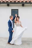 I wore this for my lakeside wedding. It exceeded my expectations. It fit well and I got so many compliments. It was well made and more beautiful in person. I highly recommend this dress!
Photo Cred: Andi Bravo Photography - Christie