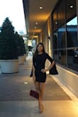 This is my first time placing an order with Lulus and I had doubts about their quality since it's an online store.
But lulus has great quality clothing with affordable prices to go with it!
I wore this dress for my birthday dinner night and received so many compliments. It fit like a glove and the material is thick and doesn't wrinkle. I love the flappy sleeves detail, it's fun and gives that elegant look the same time.
It was a bit short for me, but other than that I LOVED IT! I have a feeling I will wear this a lot during holiday parties too :) - Jihee S.