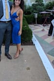 This dress made me feel incredible! Beautiful color, lovely fabric. Loved the zipper detail. My husband looked at me and said You a look like a movie star. It was a winner! - Lauren A.