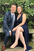 This was my first time ordering from lulus and I was nervous about size. I'm generally between L and XL depending on the style of dress. I went with XL to be on the safe side. Dress fit perfect around the waist. The straps/chest was a little loose but overall glad I went with this size. I wore to a wedding and got so many compliments. It's very easy to move around in and very light material. 10/10 would recommend this dress if you're interested. Flattering on every body type. You will need to wear sticky bra or go bra less as the back is low cut like the front. - Zoe S.