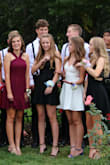 Forevermore Burgundy Skater Dress was exactly what we were looking for! We ordered a size Medium but looking back probably would've ordered a Small because it was a little loose through the bust and we ended up pinning it at the last minute.
The length was just right. Not too short or revealing but still fun and flirty.
Burgundy color was beautiful for a fall high school homecoming dance.
Made with nice materials and well put together, straight seams so as to accentuate the figure.
Originally, we ordered 4 different (color/style) skater dresses from Lulus. Generally speaking, my daughter wears a size small or medium depending on the brand, cut and fit. If we were to order again we would order a small across the board.
We would highly recommend ordering from Lulus again because of fast delivery, how easy it was to purchase, try on options and then return the ones we decided not to keep.
The return process was quick and easy to understand. All we had to do was print off the free return label. They had many styles and colors to choose from which was nice since many of my daughters friends also ordered from Lulus.
Thanks! - Sharon M.