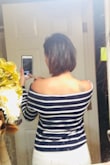 I've been eyeballing this top for quite a bit, I finally decided to order it and I have no regrets. It runs a bit loose but it feels great not having something too tight. I am very excited to wear on a date night. It looks and feels very sensual, great with white jeans. Thank you Lulus. - Alba M.